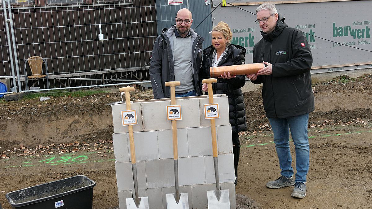 Goslar Grundstein F R Hahndorfer Mehrzweckhalle Gelegt Regionalheute De