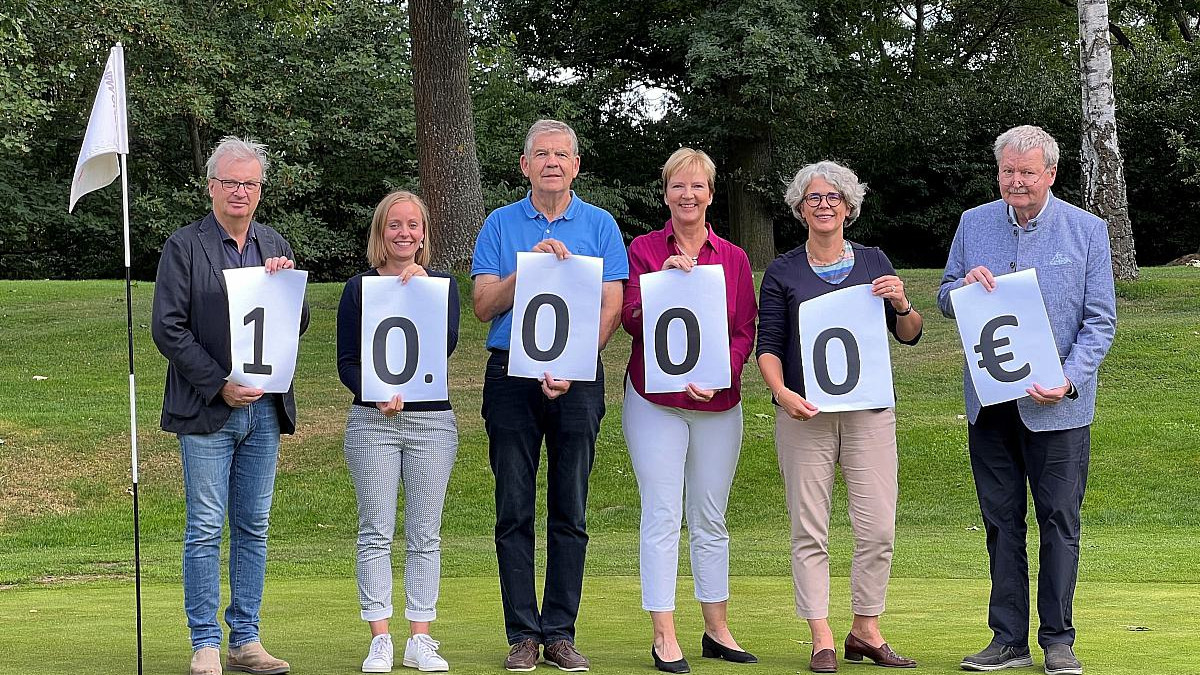 Braunschweig Benefiz Golfturnier Bringt Euro Spenden