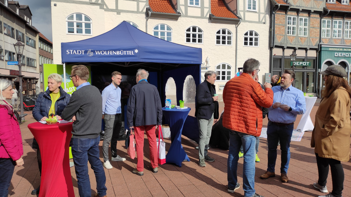 Wolfenbüttel Bürger kamen mit der Stadtverwaltung ins Gespräch