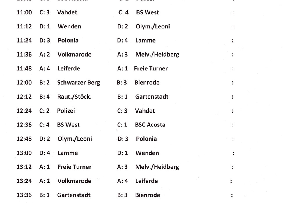 Ausgelost: 39. Hallen-Stadtmeisterschaft Für Altherren | RegionalHeute.de