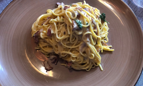Die Original Spaghetti Carbonara von Da Giovanni in Wolfenbüttel 