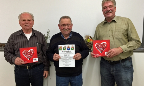 Klaus Evers, Rudolf Moser und Ralf Mühlisch. Foto: privat