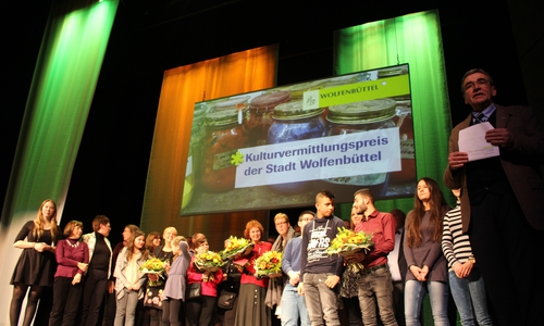 Verleihung des Preises für Kulturvermittlung 2016. Foto: Jan Borner