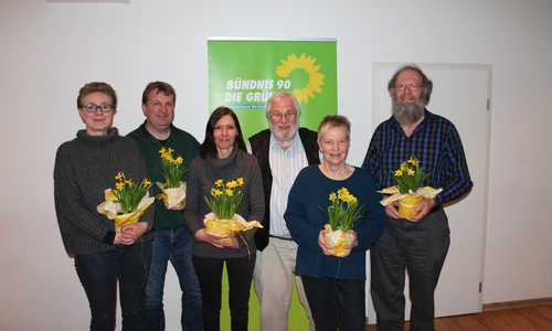 Ulrike Krause , Andre Hinrichs, Ulrike Siemens, Kassierer Michael Ratzkowsky, Christiane Wagner-Judith, Ehrhard Dette (wegen einer Erkrankung fehlt Elisabeth Gerndt). Foto: Privat