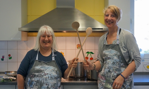 Silke Seeger (li.) und Sabine „Bine“ Kuhlmann. Foto: Mehrgenerationenhaus Schöppenstedt