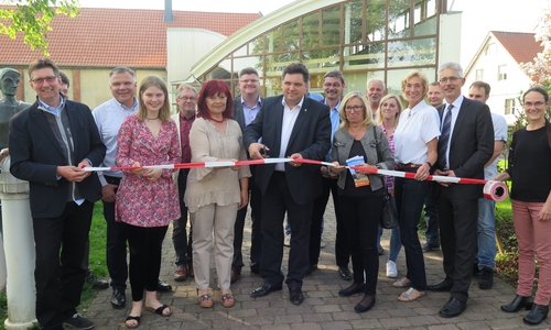 Am Donnerstag wurde die neue Radroute offiziell eröffnet. Foto: Landkreis Wolfenbüttel