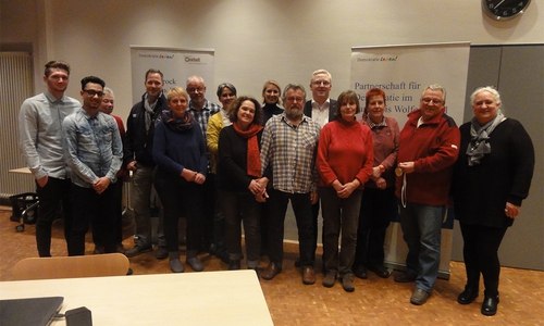   Landkreis und Freiwilligenagentur fördern Vielfalt und Beteiligung mit dem Projekt "Partnerschaft für Demokratie". Fotos: Ding