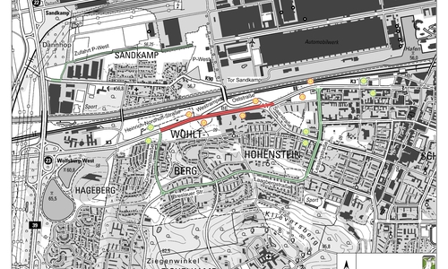 Plan: Stadt Wolfsburg