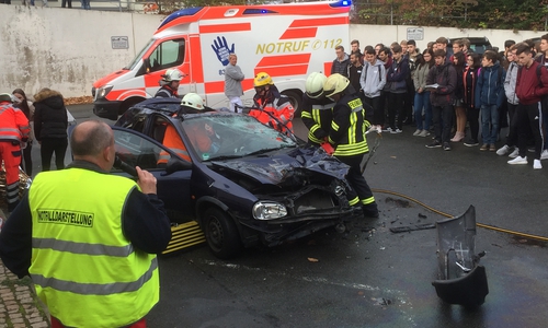 Mit Unfallbildern sensibilisieren. Foto: 
Asklepios Harzkliniken