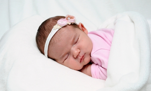 Willkommen: Mila Zantow. Foto: babysmile24.de