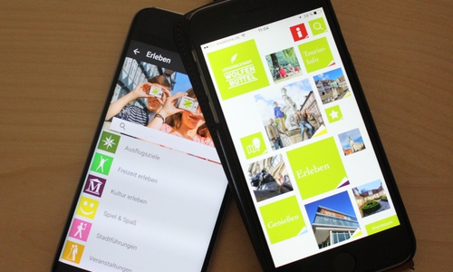 Die Wolfenbüttel App gibt einen Überblick über die Sehenswürdigkeiten und Freizeitmöglichkeiten. Foto: Jan Borner