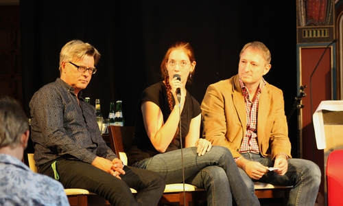 In der Mitte  Ratsfrau Claudia Jonda. Foto: Archiv