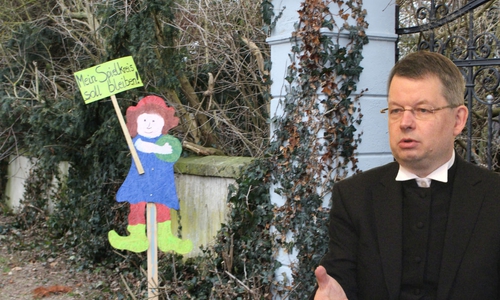 Die Eltern kämpfen seit Wochen für den Erhalt des evangelischen Kinderspielkreises in Wedtlenstedt, doch der Landesbischof Dr. Christoph Meyns gab am Donnerstag bekannt, dass die Kirche den Betrieb nicht über den 31. Juli hinaus aufrechterhalten will. Fotos: Frederick Becker