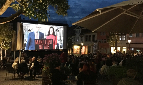 Impressionen vom Helmstedter Open-Air-Kino 2016. Foto: Andreas Warmbein