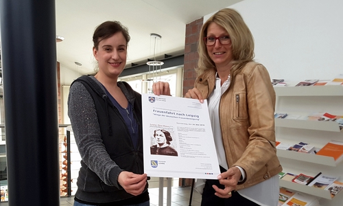 Die Gleichstellungsbeauftragten Kulia Kausche und Claudia Löw. Foto: Gemeinde Lehre