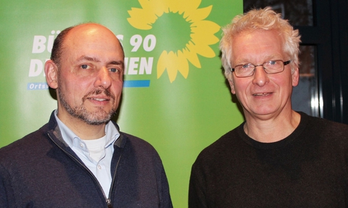 Prof. Dr. Reinhard Gerndt und Holger Barkhau. Foto: Grüne 