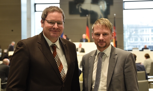 Marcus Bosse (li.) und Stefan Klein. Foto: SPD