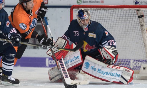 Die Grizzlys müssen am Donnerstag sicherlich kein Verschieben des Tores durch Leggio befürchten. Foto: imago/GEPA pictures/Archiv