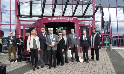 Gruppenfoto bei der Städteversammlung in Hameln. Foto: Stadt Peine