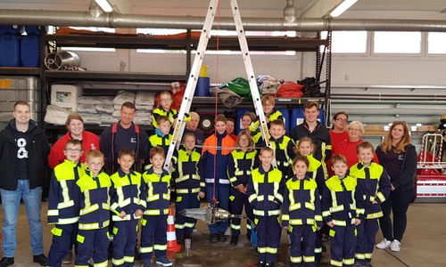 Der jüngste Nachwuchs bei der Feuerwehr traf sich zur Feuerwehrnacht. Foto: Ortsfeuerwehr Helmstedt