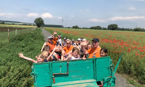 Die Jugendfreunde Werlaburgdorf freuten sich über ihr diesjähriges Zeltlager. Foto: Jugendfreunde
