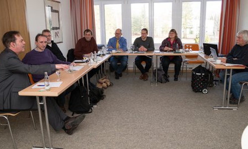 Die Gifhorner Kreistagsfraktion von Bündnis 90/ Die Grünen  hatte bei ihrer Klausurtagung Stephan Heidenreich zu Gast. Foto: Bündnis 90/ Die Grünen Kreisverband Gifhorn