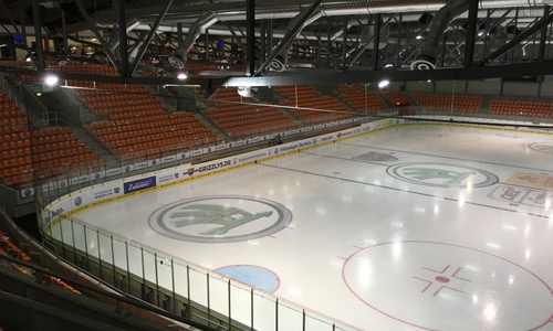 Leer wird die Eis Arena am 29. Dezember ganz sicher nicht sein. Symbolfoto: Frank Vollmer