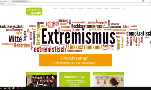 Auf der neuen Internetseite der Partnerschaft für Demokratie im Landkreis Wolfenbüttel www.vieltoleranz.de können Vereine, Initiativen und Einzelpersonen sich ab sofort bewerben und finanzielle Förderung für ihr Projekt erhalten. Foto: Freiwilligenagentur Jugend-Soziales-Sport e.V.