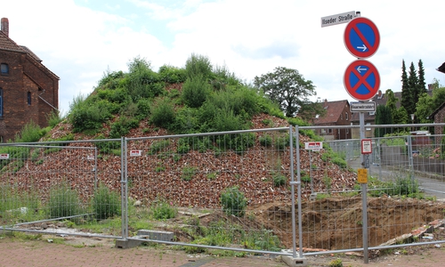 Die Stadt wird am Friedrich-Ebert-Platz baulich aktiv. Foto: Frederick Becker