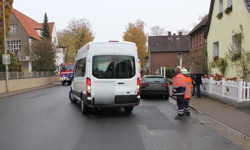Bei dem Auffahrunfall wurde niemand verletzt. Foto: FFW Hohenhameln