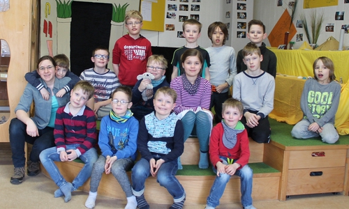 Die Teilnehmer des Workshops „Abenteuer altes Ägypten“. Foto: Jugendfreizeitzentrum der Stadt Wolfenbüttel 