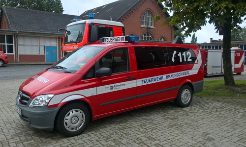 Dieses Feuerwehrauto wurde im Juli 2017 in Braunschweig gestohlen. Die Parallelen zum neuen Fall sind auffallend. Offiziell bestätigt wurde der Zusammenhang aber nicht. Foto: Polizei