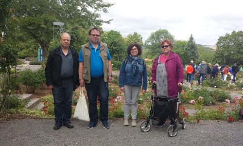 Die Teilnehmer der Tagesfahrt genossen das herrliche Wetter. Foto: Diakonie Goslar