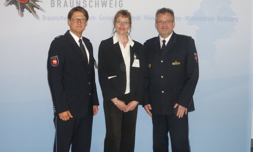 v.l.n.r.: Frank Hellwig Sachbearbeiter Prävention, Polizeidirektion Braunschweig Katrin Heiland, StA Braunschweig Roger Fladung, Polizeivizepräsident, Polizeidirektion Braunschweig. Fotos: Polizei Braunschweig