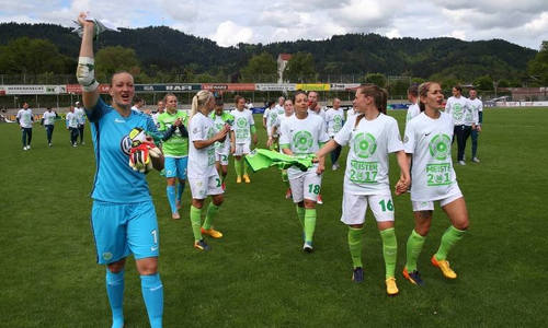 Wollen den erneuten Pokalsieg: VfL Wolfsburg-Frauen. Foto: imago/regios24
