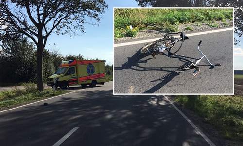 Die Retter konnten nichts mehr für den Radfahrer tun. Fotos und Video: aktuell24/BM