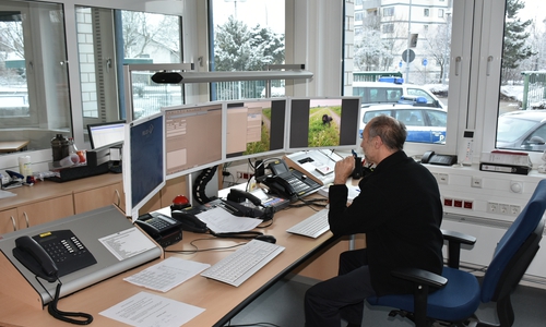 Blick in die neue Einsatzleitstelle der Polizei Goslar. Foto: Polizei Goslar