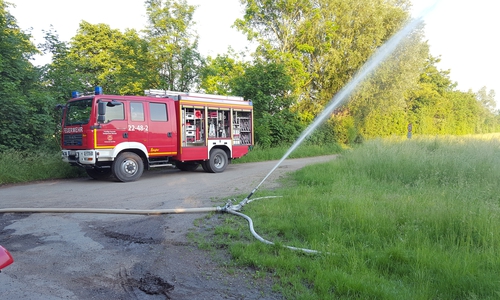 Feuerwehr Groß Flöthe 24 Stunden im Einsatz. Foto: Privat