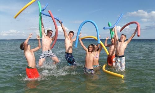 Sommerfreizeit an der dänischen Nordsee mit dem Jugendfreizeitzentrum. Foto: Jugendfreizeitzentrum