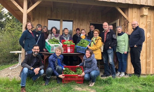 Die Ernte wird Anteilsmäßig auf die Mitglieder verteilt. Foto: Privat