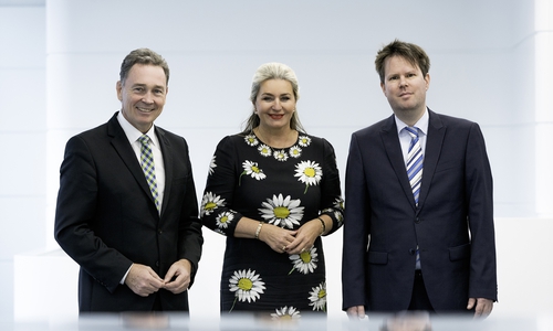 Von links: Thomas Fast, Claudia Block und Dr. Steffen Helbing. Foto: Volksbank BraWo Stiftung