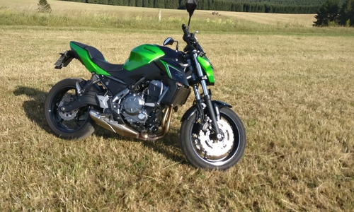 Die gesuchte Kawasaki 650Z. Foto: Polizeiinspektion Goslar