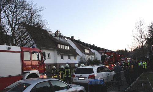 Die Bewohner hatten bereits versucht das Feuer mit einem Feuerlöscher einzudämmen. Foto: Feuerwehr Goslar