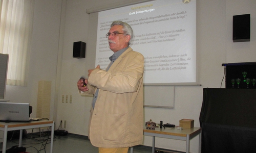 Im nächsten Rathausvortrag wird Rudolf Fricke zum Thema "120 Jahre Röntgenstrahlung und Radioaktivität" referieren.
Foto: Privat