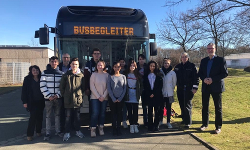 Die erfolgreichen neuen Busbegleiter. Foto: Polizei