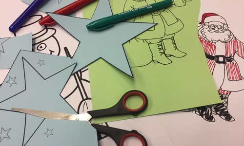 Das Kinder- und Jugendzentrum Mühle bietet einen Malworkshop in den Weihnachtsferien. Symbolfoto: Anke Donner 
