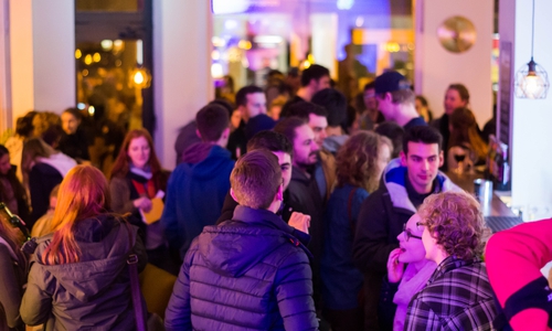 Vor einem Jahr wurde die Veränder.Bar eröffnet. Foto: Tim Hain