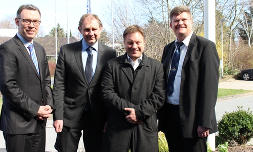 Stefan Wittkop, Harald Zahrte, Jan Edo Albers und Alexander Hoppe. Foto: Eva Sorembik 