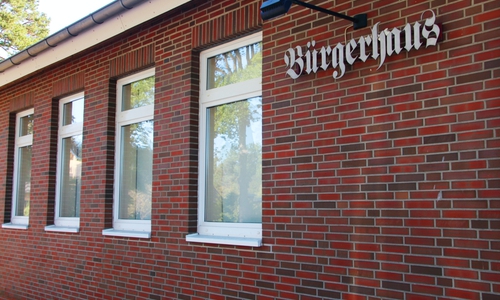 Das Bürgerhaus in Stüde. Foto: B.I.G.-Sassenburg