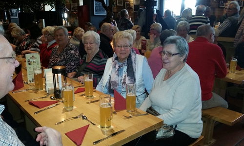 Die Mieter der WoBau füllten einen ganz Saal im Brauhaus Hannover.
Foto: WoBau 